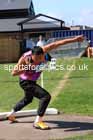 Decathlon shot putt, 2025 EAP International Combined Events, Hexham, Northumberland.  Photo: David T. Hewitson/Sports for All Pics